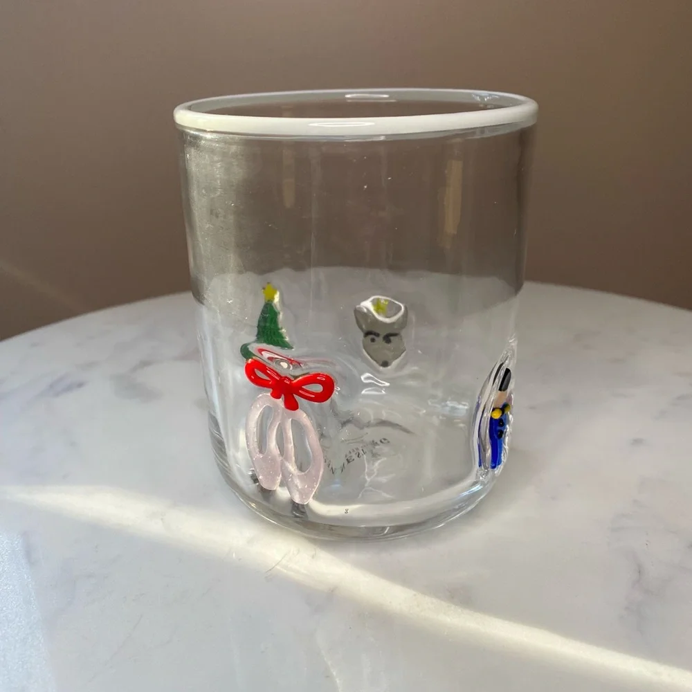 3 RARE Anthropologie Misprint Festive Icon Glasses - Nutcracker/Ballerina Flats - Picture 8 of 11